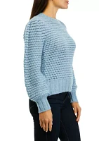 Women's Popcorn Stitched Sweater