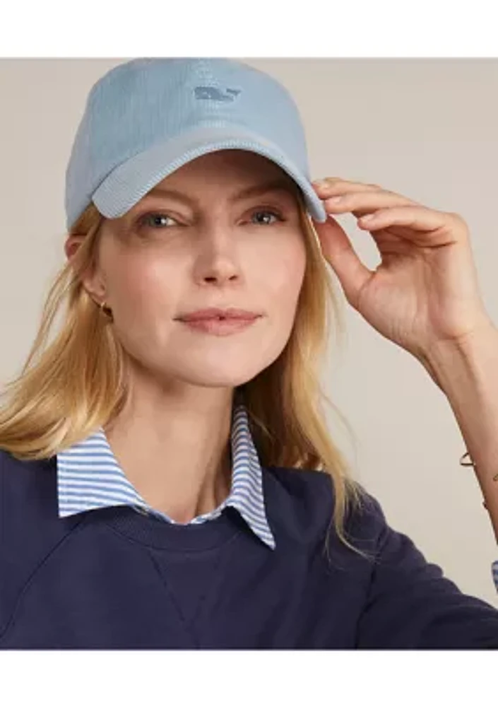 Women's Corduroy Baseball Cap