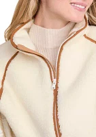 Women's Teddy Zip Coat