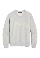 Women's Terry Crew Neck Sweater