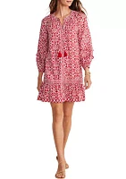 Women's  Ruffle Tunic Dress