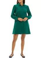 Women's Corduroy Popover Dress