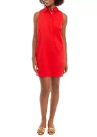 Women's Poplin Popover Dress