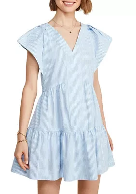 Women's Harbor Tiered Ruffle Sleeve Dress