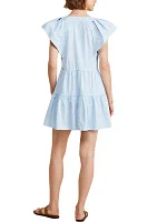 Women's Harbor Tiered Ruffle Sleeve Dress