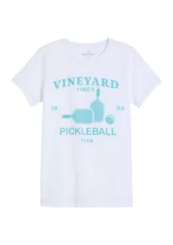 Women's Pickleball Short Sleeve Dunes Graphic T-Shirt