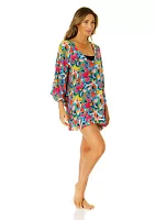 Women's Amalfi Coast Floral Printed Swim Coverup