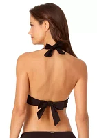 Live Color Tie Back Marilyn Bikini Swim Top