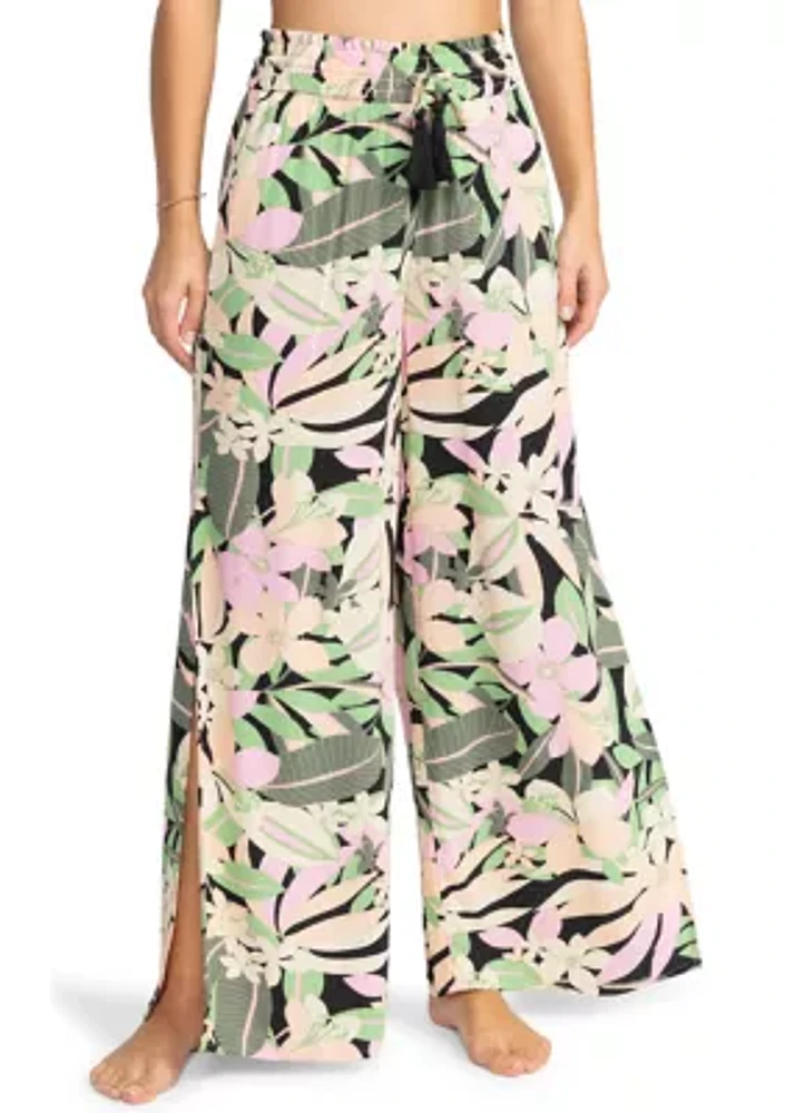 Tropical Rhythm Wide Leg Pants