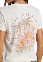 Hibiscus Paradise Graphic  T-Shirt