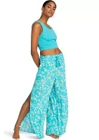 Tropical Rhythm Wide Split Leg Pants