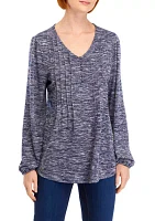 Women's V-Neck Heather Shirt