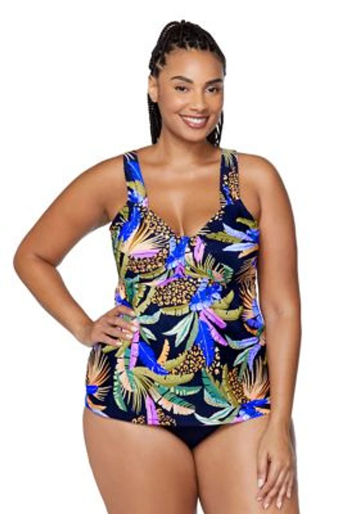 Plus Aloha Days Rimini Tankini Swim Top