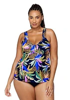 Plus Aloha Days Rimini Tankini Swim Top