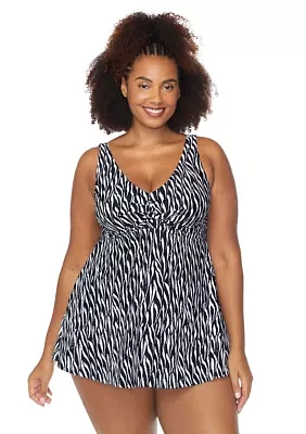 Plus Hideaway Lucia Swim Dress