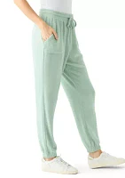 Women's Cozy Knit Jogger Pants