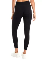 Women's Seamless Ribbed Pull On Leggings