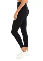 Women's Seamless Ribbed Pull On Leggings