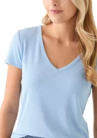 Women's Ribbed Knit Top