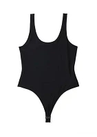 Women's Scoop Neck Double Layer Bodysuit