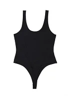 Women's Scoop Neck Double Layer Bodysuit