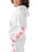 Women's 3 Heart Hoodie Sweatshirt