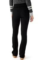 Women's Foldover Waist Flare Pants