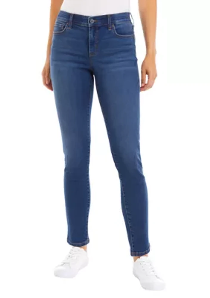 Women's Mid Rise Skinny Jeans