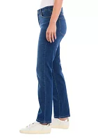 Women's Mid Rise Straight Jeans