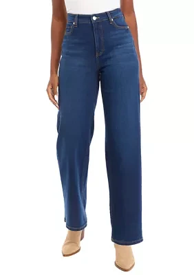 Women's High Rise Cropped Cuff Jeans