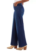 Women's High Rise Wide Leg Jeans