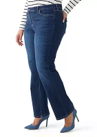 Plus Midrise Bootcut Jeans