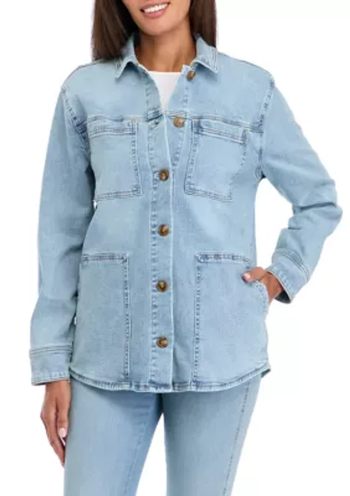 Women's Denim Shacket