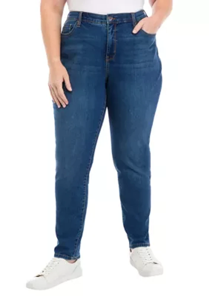 Plus High Rise Skinny Jeans