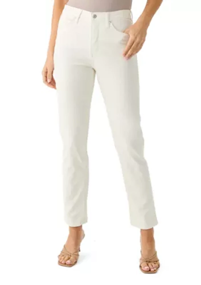 Women's High Rise Straight Leg Jeans