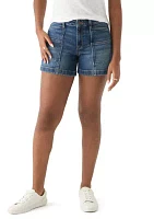 Women's Mid Rise Utility Shorts