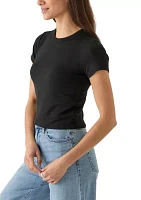 Women's Short Sleeve Crew Rib T-Shirt