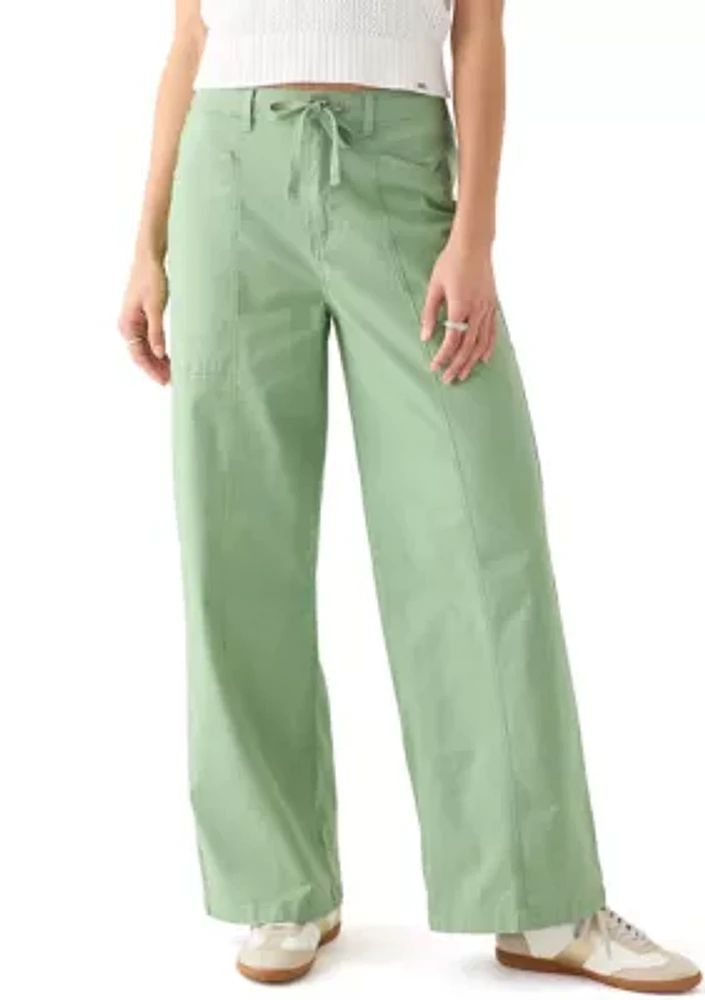 Women's Cargo Wide Leg Pants