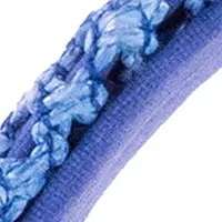 Blue Stream Knit Caning Headband