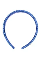 Blue Stream Knit Caning Headband