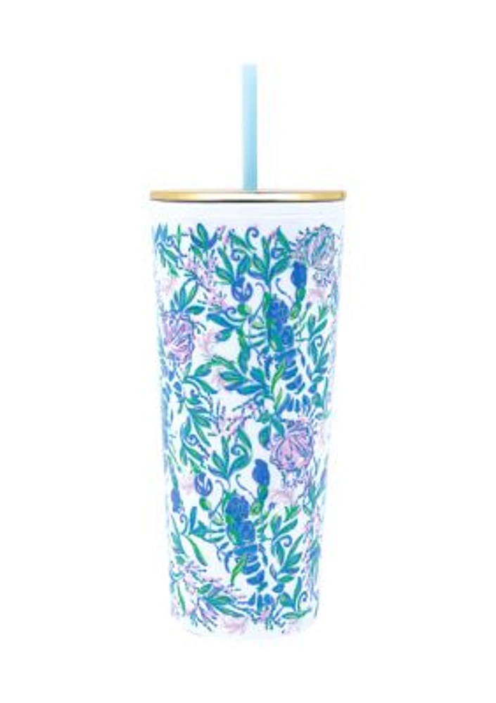 Tumbler with Straw, Just a Pinch