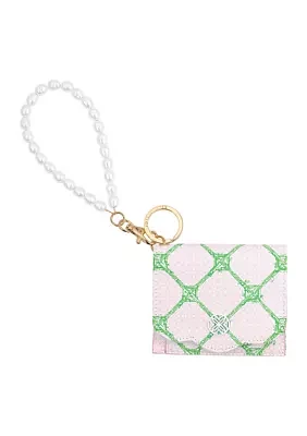 Snap Card Case, Butterfly Trellis