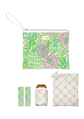 Lime Feeling Good Beach Day Pouch