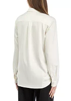 Women's Devyn Woven Bleached Linen Top