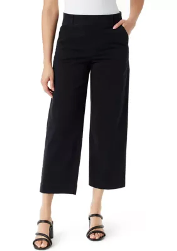 Women's Wide Leg Cropped Pants