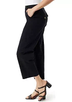 Women's Wide Leg Cropped Pants