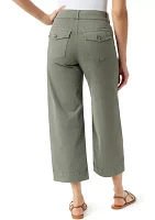 Women's Wide Leg Cropped Pants