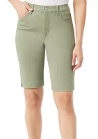 Petite Amanda Bermuda Shorts