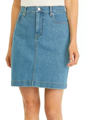 Petite Denim Skirt