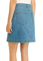 Petite Denim Skirt